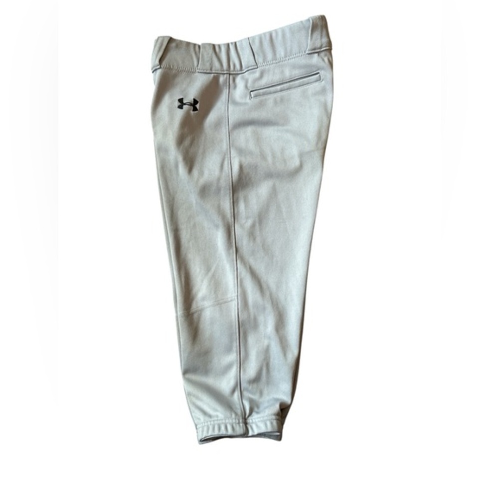 Under Armour Youth Xtra Large  Gray Softball pants USED